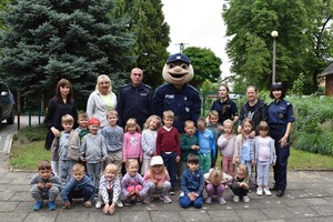 Policjanci odwiedzili Przedszkole w Dolsku